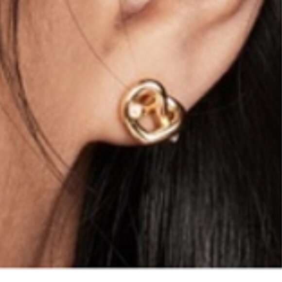 BNWT KATE SPADE New York Love Me Knot Stud Earrings (OS) - Picture 2 of 5